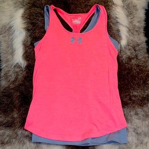 Under Armour tank top. Loose fitting. Heat gear.